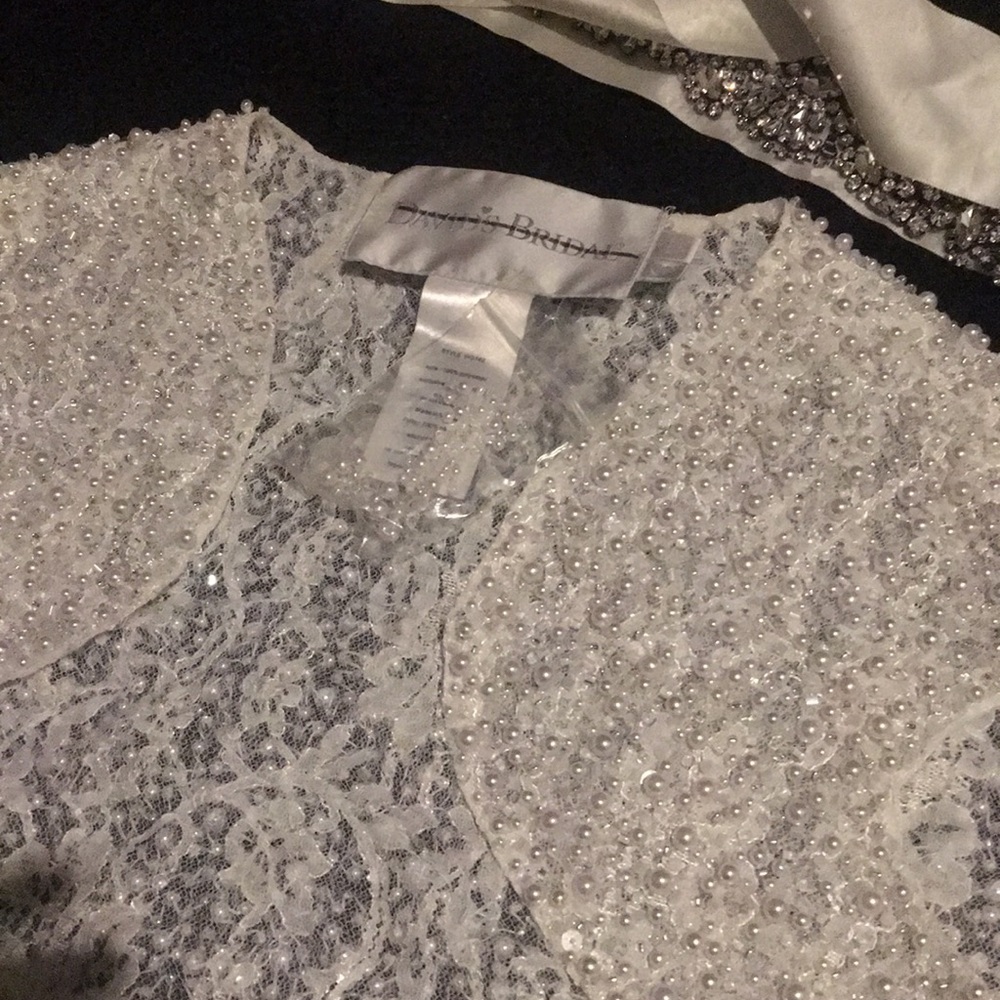 Bridal jacket,wrap - Picture 3 of 5